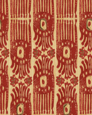Tapeta MINDTHEGAP THE CURATOR'S CABINET TRIBAL IKAT Lava Red WP30114