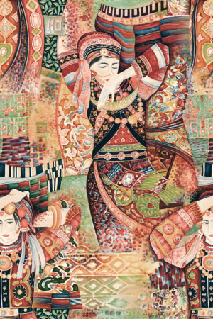Tapeta dekoracyjna Arte Decors&Panoramiques Odisha Dance A97641
