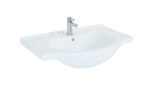 ELITA UMYWALKA RIO 75, CERAM WHITE HG 145670