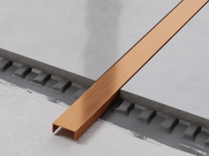 Lambro profil U-20-2700-COPPER-BR