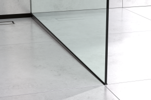Listwy spadkowa czarna Lambro LPSP-11-1200-BLACK-BR