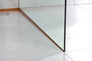 Listwa spadkowa mosiężna Lambro LPSL-11-1200-COPPER-BR
