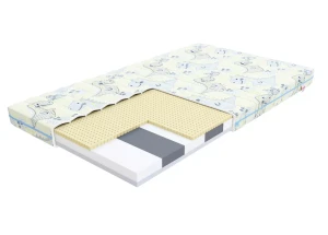 Materac piankowy SMILE dino - 70 x 120