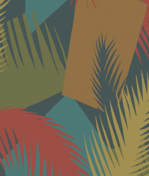 Tapeta dekoracyjna Cole&Son Geometric II Deco Palm 105/8039