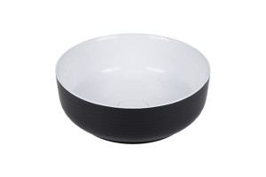 Umywalka ceramiczna UPTREND Sofia prązki UP4003H-2-B18+B20