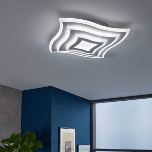 Lampa Sufitowa Gorden Fischer&Honsel LED 1x38W biały metal