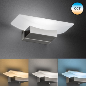 Lampa ścienna Bowl TW Fischer&Honsel LED 1x6,5W w kolorze niklu metal