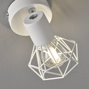 Reflektor Ścienny Ran Fischer&Honsel E14 1x40W biały metal