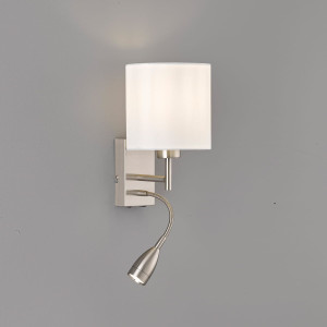 Lampa ścienna Dreamer Fischer&Honsel E27 1x40W w kolorze niklu metal