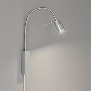 Reflektor Ścienny Elastyczny River Fischer&Honsel LED 1x4,5W w kolorze niklu metal