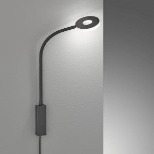 Reflektor Ścienny Elastyczny Cama Fischer&Honsel LED 1x6W piaskowo-czarny metal