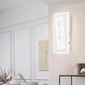 Lampa ścienna Ratio Fischer&Honsel LED 1x17W biały metal