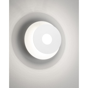 Lampa ścienna Hennes Fischer&Honsel LED 1x7W biały piasek metal