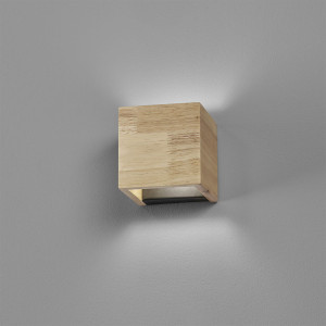 Lampa ścienna Paloma Fischer&Honsel LED 1x4W drewno