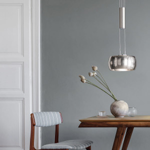 Lampa Wisząca Colette Fischer&Honsel LED 1x9W w kolorze niklu metal