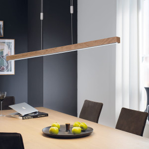 Lampa Wisząca Straßburg Fischer&Honsel LED 1x24W w kolorze niklu metal