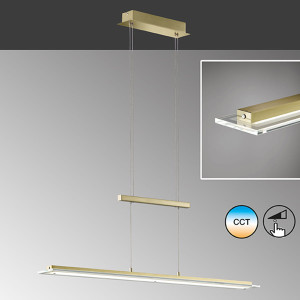 Lampa Wisząca Tenso TW Fischer&Honsel LED 1x25W w kolorze mosiądzu metal