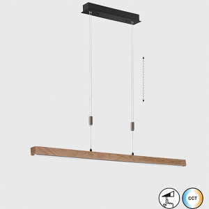 Lampa Wisząca Straßburg Fischer&Honsel LED 1x24W piaskowo-czarny metal