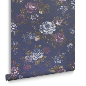 Tapeta dekoracyjna Graham&Brown Curiosity MUSE FRENCH NAVY 103506