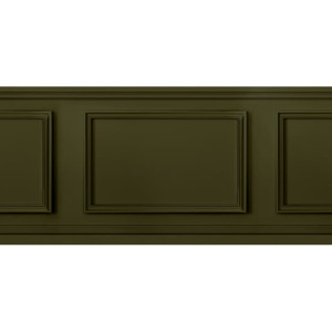Tapeta dekoracyjna Les Dominotiers Wooden Bases Caper Green DOM1009