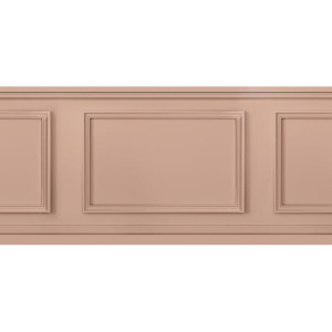 Tapeta dekoracyjna Les Dominotiers Wooden Bases A Hint of Blush DOM1001