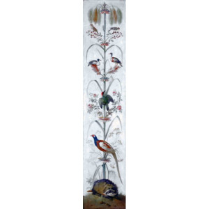 Grafika Les Dominotiers VOLUME 4 Animals Panels - Reed with Badger DOM159