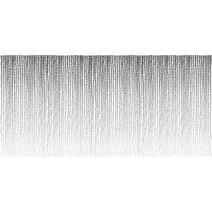 Grafika Les Dominotiers VOLUME 1 Rain Drops Black & White DOM7/5