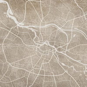 Wall Art Grafika Breslau Beige