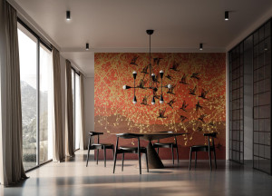 Grafika Instabilelab 24K RED MOUNTAIN Gold