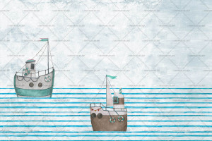 Grafika Instabilelab Sfumature di Magnolia THE BOATS 02