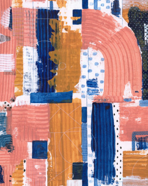 Tapeta MINDTHEGAP Revival (Mid Century Modern) Bittersweet WP20529