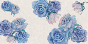 Tapeta RIMURA Watercolor roses SM005-1