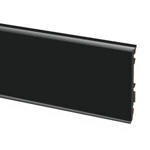 Listwa przypodłogowa Creativa Masterline Czarny RAL 9005 Mat 13x80mm