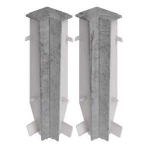 Zakończenia do listwy Creativa Masterline narożnik wewnętrzny Greystone Mat 13x80mm
