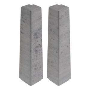 Zakończenia do listwy Creativa Masterline narożnik zewnętrzny Greystone Mat 13x80mm