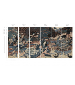Wallcolors Tapeta Bushido