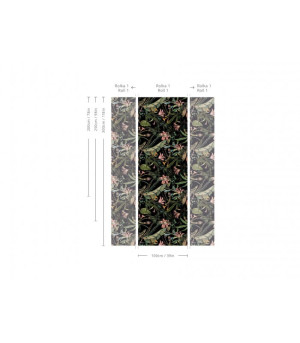 Wallcolors Tapeta Dark Forest
