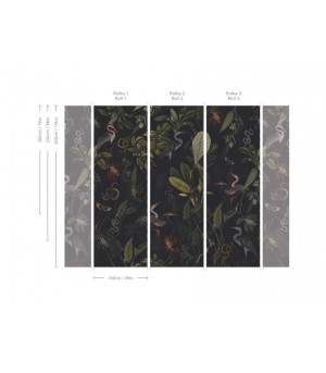 Wallcolors Tapeta Dark Heron