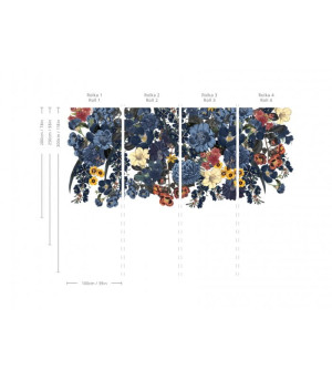 Wallcolors Tapeta Flowery home wide