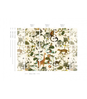 Wallcolors Tapeta Funny Jungle
