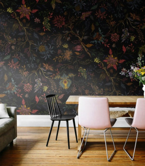 Wallcolors Tapeta Night Flowers