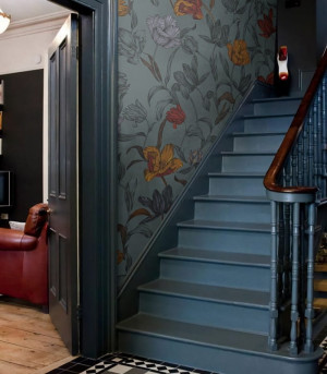 Wallcolors Tapeta Orange flowers