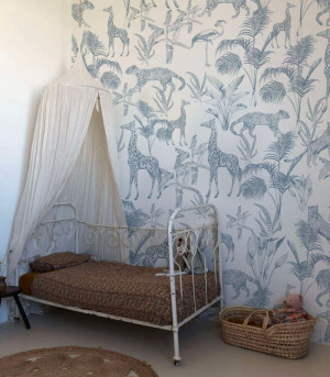 Wallcolors Tapeta Safari Blue
