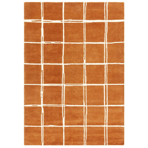 Dywan Asiatic Albany Grid Rust Rug
