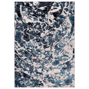 Dywan Asiatic Aurora Foam Metallic Blue Rug AU21