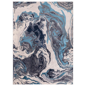 Dywan Asiatic Aurora Ocean Metallic Blue Rug AU18