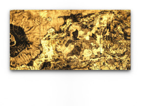 Kamień świetlny Panelco lighRock Rustic Autumn zestaw świecąca ściana
