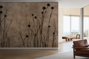 Grafika Reve Marron et Beige Epine ME205