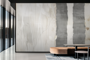 Grafika Reve Marron et Beige Froisse MF203
