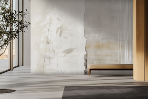 Grafika Reve Marron et Beige Froisse MF204
